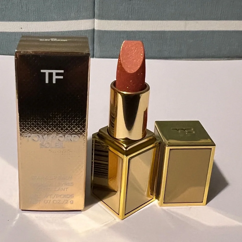Tom Ford SOLEIL SUMMER SPARK LIP BALM CLUTCH SIZE in 02 Sun Spark